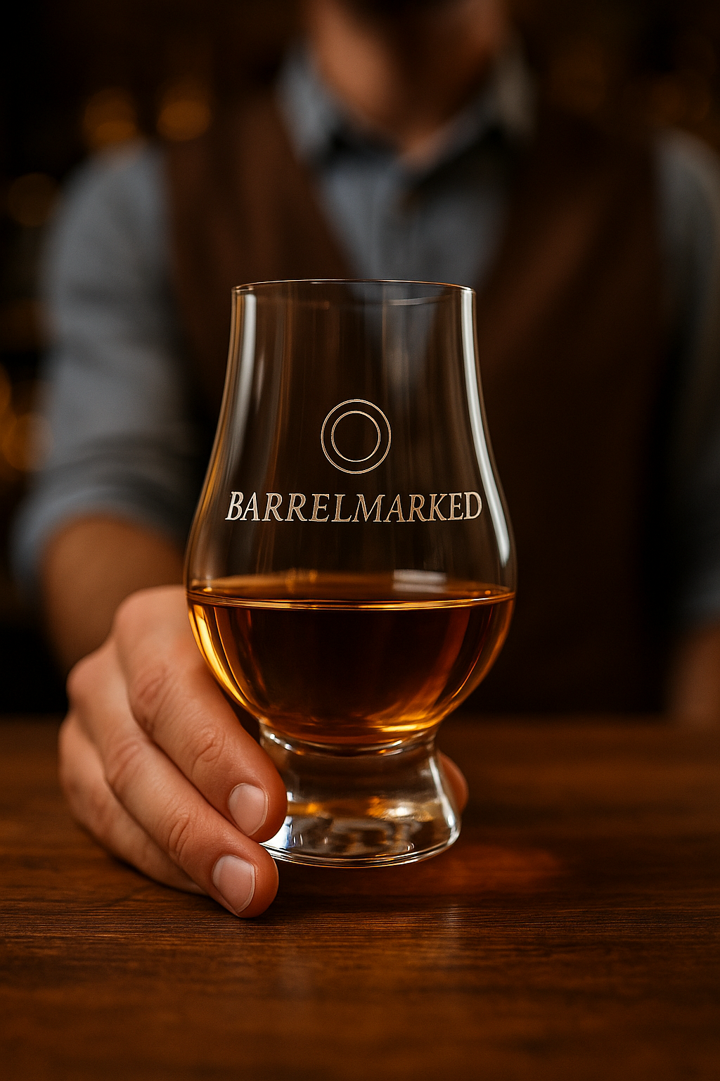 BARRELMARKED Glencairn Glass